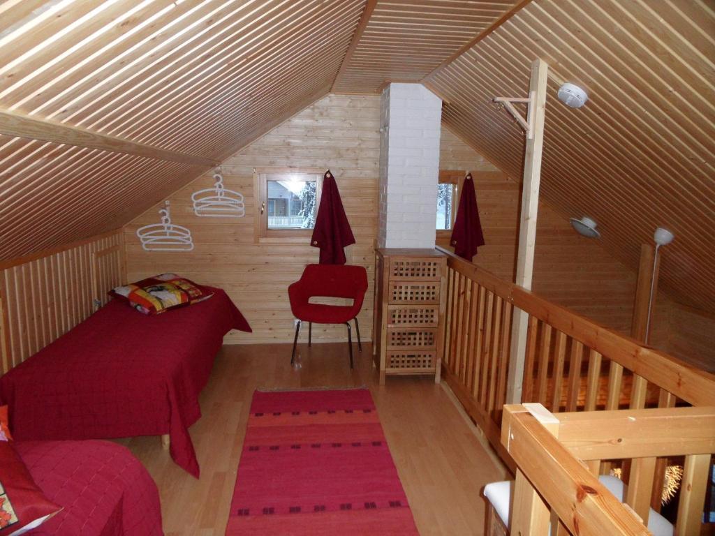 Lost Inn Cabins Äkäslompolo Oda fotoğraf